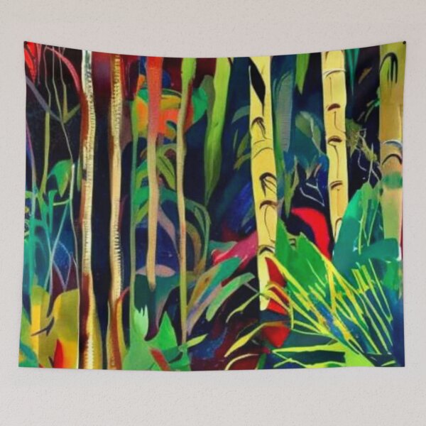 Item preview, Bamboo in the jungle designed and sold by George Hutton Hunter.