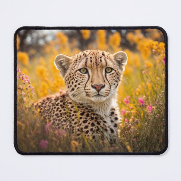 Item preview, Cheetah Cub Sitting in the Grass designed and sold by Wolfheartart.