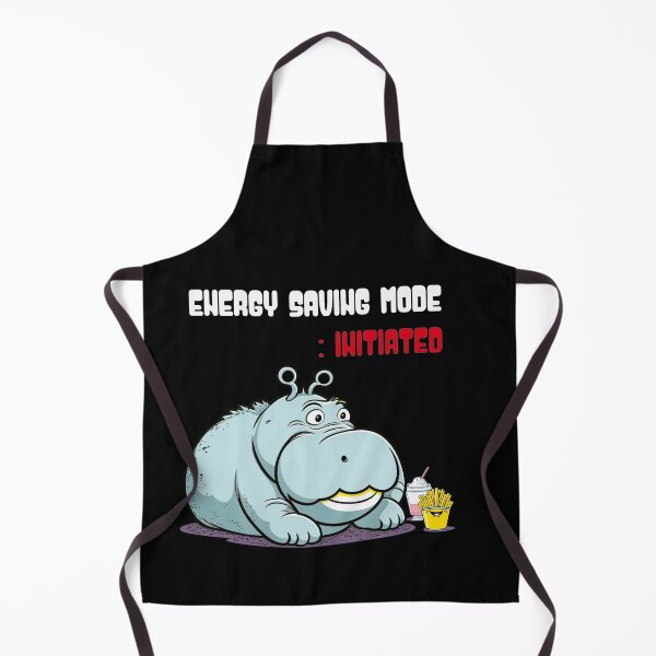 Item preview, Modo de ahorro de energía Hipopótamo designed and sold by 5PointsDigital.