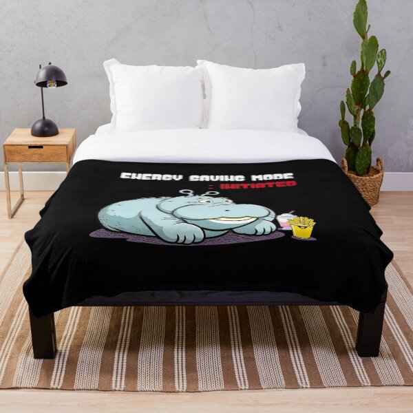 Item preview, Energy Saving Mode Hippo designed and sold by 5PointsDigital.