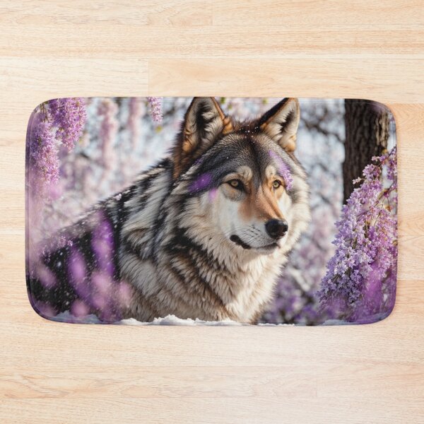 Item preview, Wolf In A Winter Setting designed and sold by Wolfheartart.