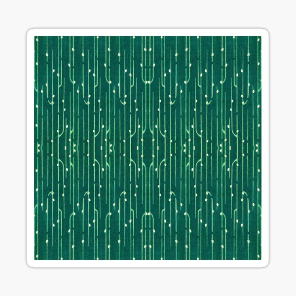 Item preview, Japanese Painting Spring Weeping Willow Buds Furuya Korin Green designed and sold by SpiritGifts.