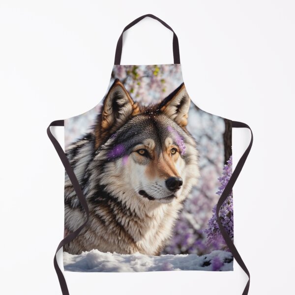 Item preview, Wolf In A Winter Setting designed and sold by Wolfheartart.
