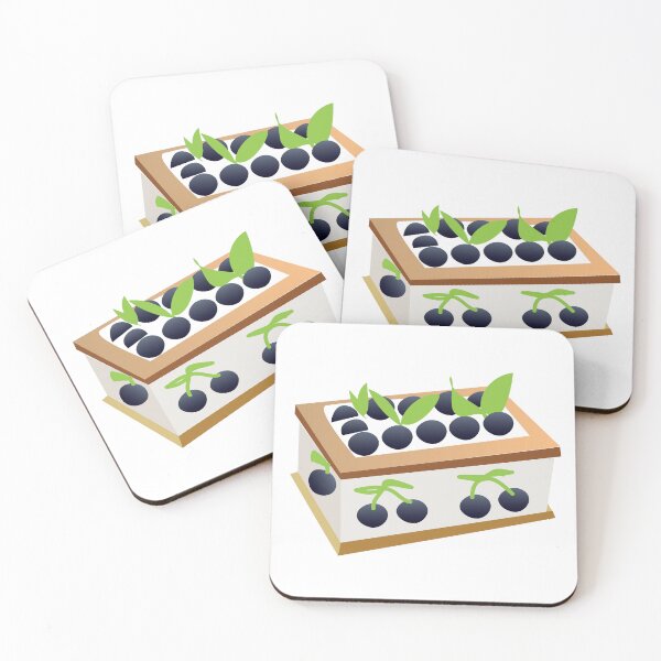 Item preview, Blueberry short cake food art designed and sold by fluffyfamcraft.