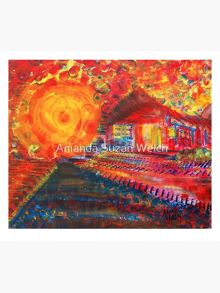 Phire House X by AmandaWelchArt