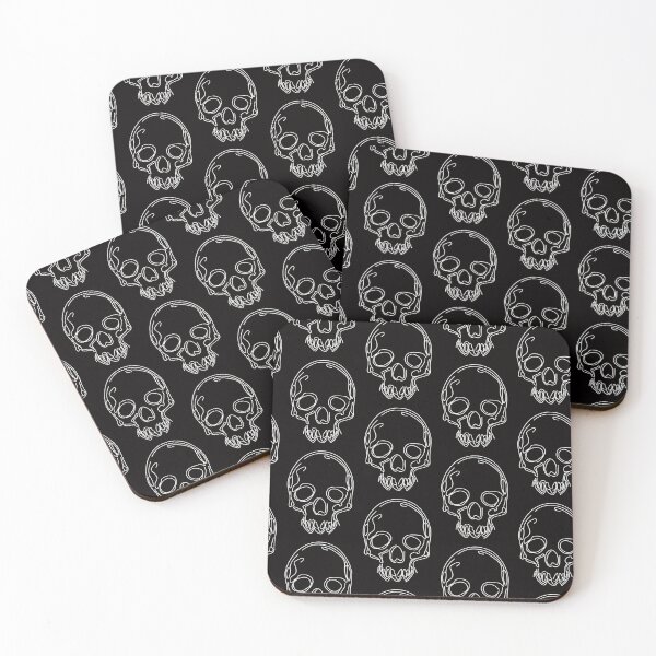 Item preview, Skull Line Art designed and sold by PrintSoulDesign.