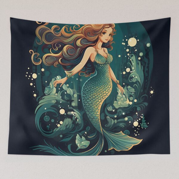 Item preview, Dark Sea Mermaid designed and sold by dcrc.