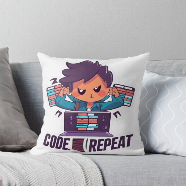 Item preview, Eat, Sleep, Code, Repeat designed and sold by yourfavdraw.