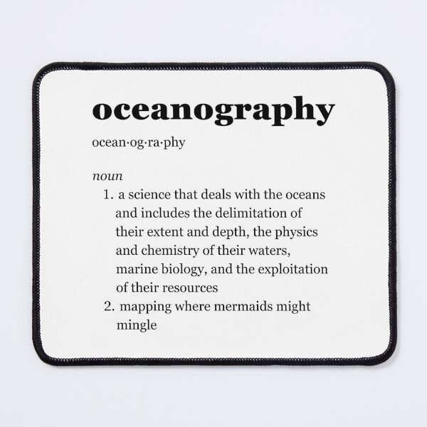 Item preview, Oceanography designed and sold by ImPerfectDesin.
