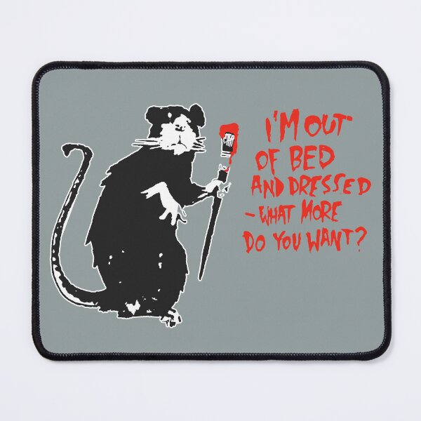 Item preview, BANKSY | Out Of Bed Rat designed and sold by WE-ARE-BANKSY.