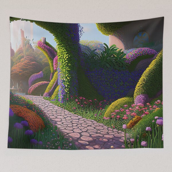 Item preview, The magic garden,  enchanted  fairy garden designed and sold by leyfinder.
