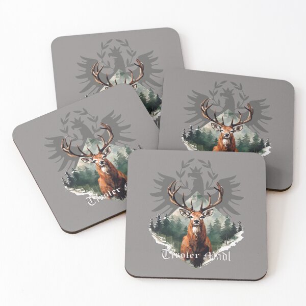 Item preview, Tyrolean girl with deer, loyalty to the state of Tyrol designed and sold by Andrea-Design.