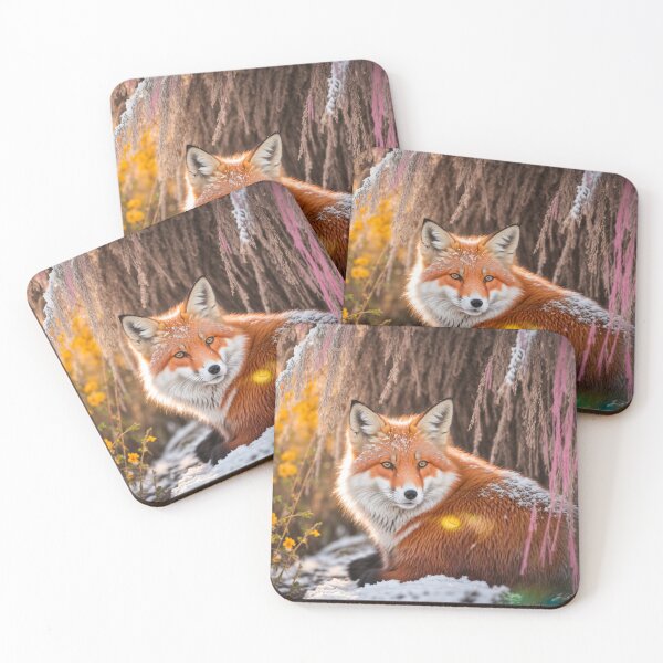 Item preview, Stunning Red Fox in the Snow designed and sold by Wolfheartart.