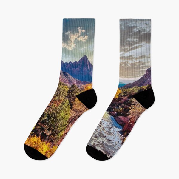 Item preview, Virgin River at Zion: Utah's Majestic Beauty  designed and sold by ChakraMonkey.
