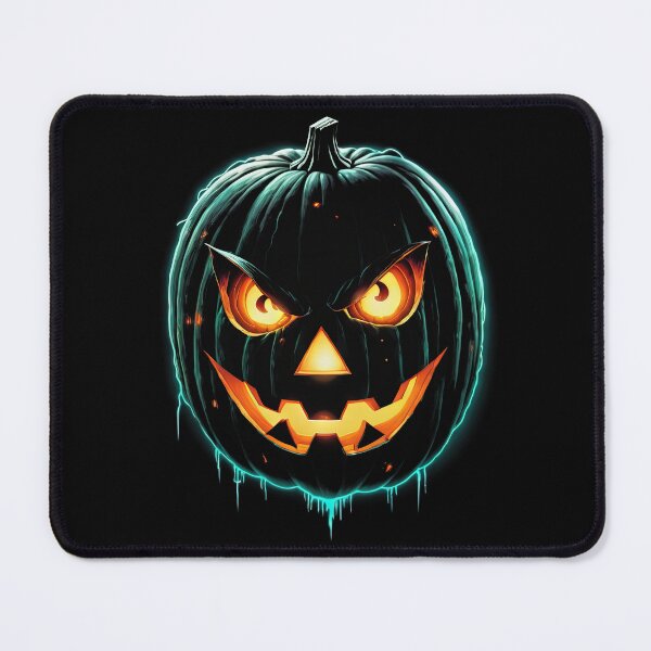 Item preview, Neon jack o lantern, halloween pumpkin glowing designed and sold by ChaosEdits.
