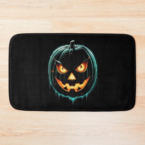 Item preview, Neon jack o lantern, halloween pumpkin glowing designed and sold by ChaosEdits.