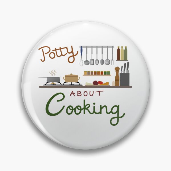 Item preview, Potty About Cooking Illustrative Design designed and sold by NataliePaskell.