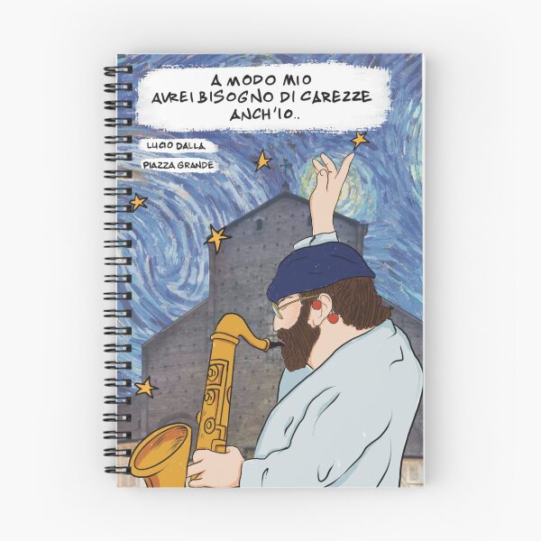 Item preview, Lucio Dalla - Piazza Grande designed and sold by Loz-illustrator.