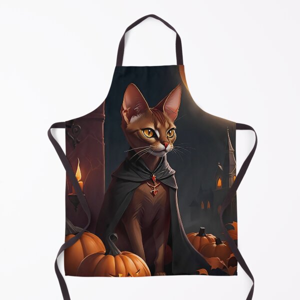 Item preview, Abyssinian Cat Vampire designed and sold by purrfect pattern.