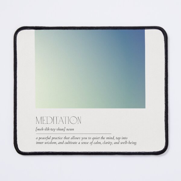 Item preview, Meditation Definition designed and sold by Geo Gia.