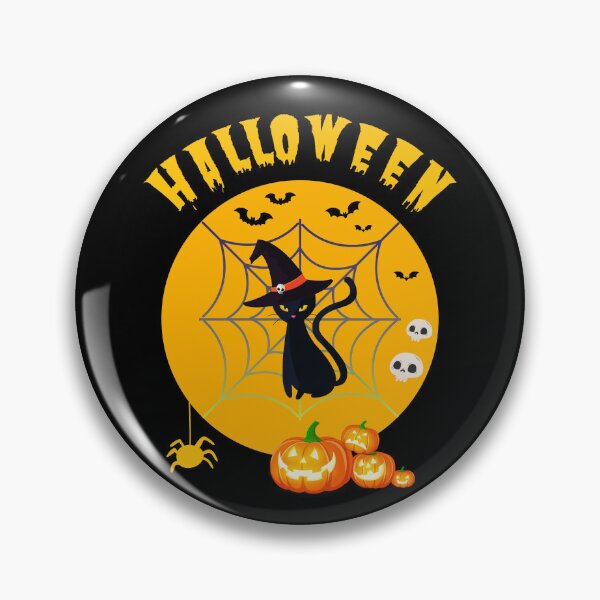 Item preview, Halloween cat 35 designed and sold by ThanaDesign.