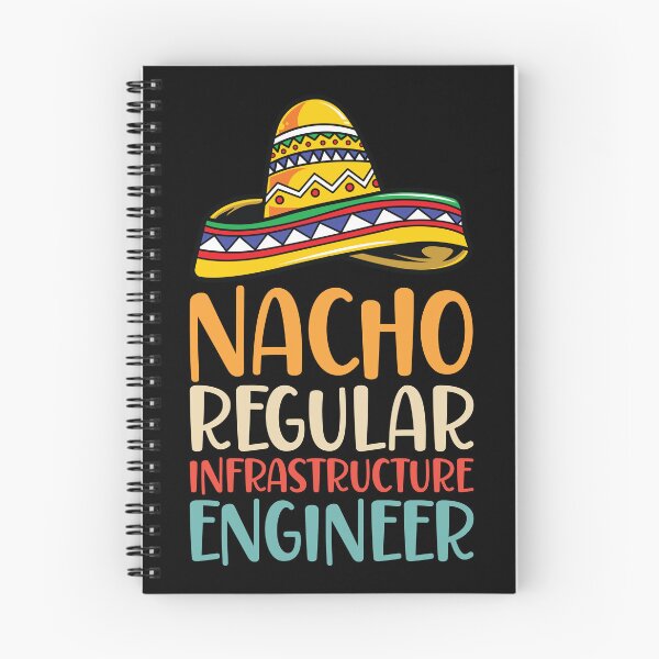 Item preview, Retro Nacho Regular Infrastructure Engineer Funny designed and sold by kamrankhan.