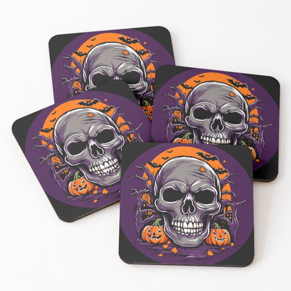 Item preview, Halloween Skull Design designed and sold by Xbox4life.
