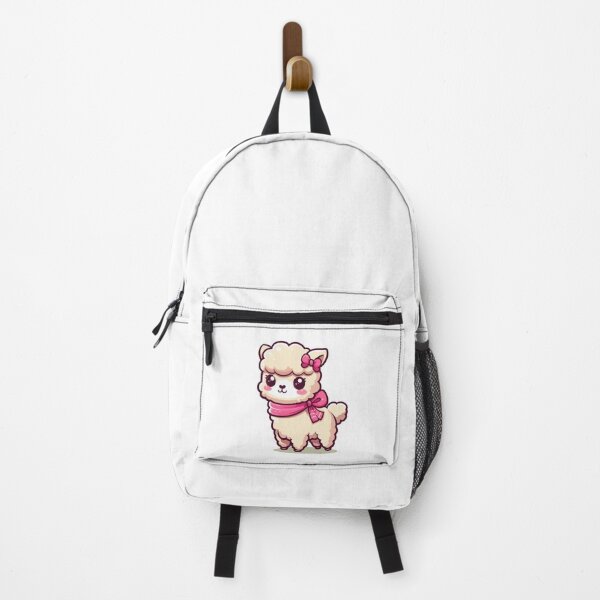 Item preview, Cute alpaca with pink scarf designed and sold by damomonkey.
