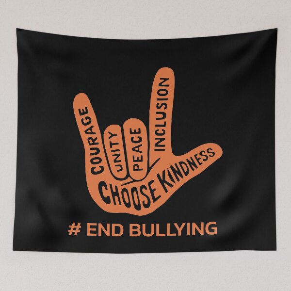 Item preview, Anti Bullying Love Hand Sign Language designed and sold by GracyDavide.