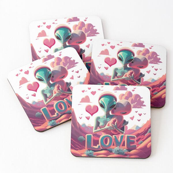 Item preview, Alien Love Merchandise - Extraterrestrial T-Shirts, Blouses, Phone Cases, Hoodies, and Tote Bags designed and sold by TrendZ Style.
