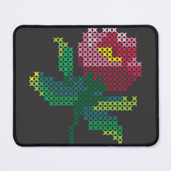 Item preview, Embroidery Vera Flower designed and sold by MeliBeeOrganic.