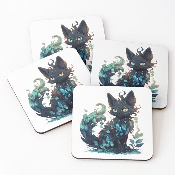 Item preview, Fantasy Plant Cat Hybrid designed and sold by SchorlCraft.