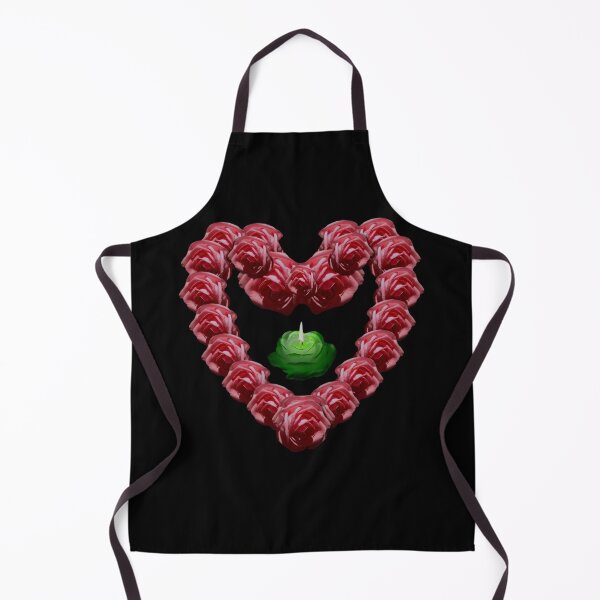 Item preview, rose heart and a candle of love designed and sold by Pepita Selles.