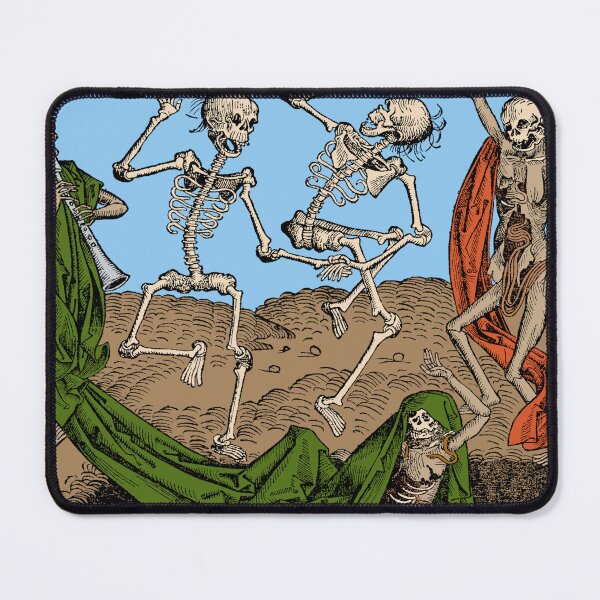 Item preview, Danse Macabre or Dancing Skeletons, Middle Ages designed and sold by ScienceSource.
