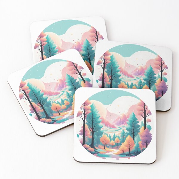 Item preview, A beautiful landscape of a forest designed and sold by studiomrska.