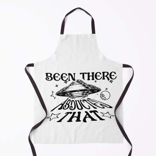Item preview, UFO alien "Been there, Abducted that" white border version designed and sold by D-fineShop.