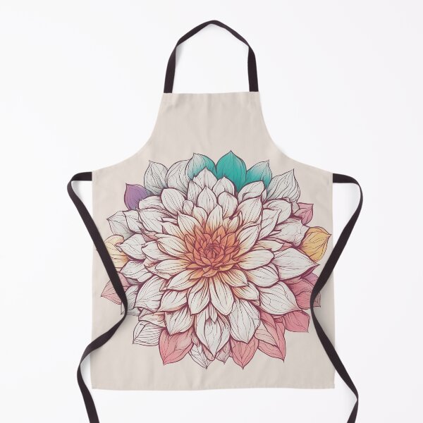 Item preview, Colorful Dahlia Bloom Flower designed and sold by DesignDrifts.