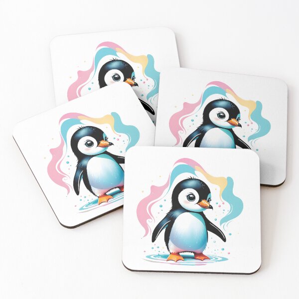Artikelvorschau, A colorful and cute penguin entworfen und verkauft von studiomrska.