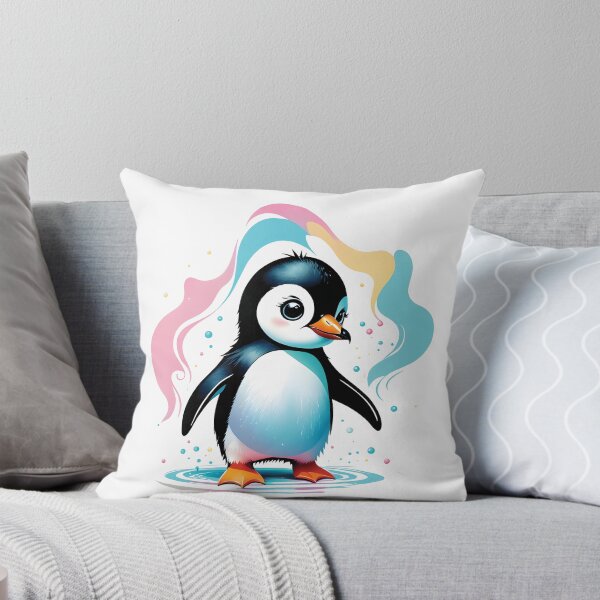 Artikelvorschau, A colorful and cute penguin entworfen und verkauft von studiomrska.