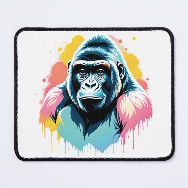 Item preview, Colorful gorilla designed and sold by studiomrska.