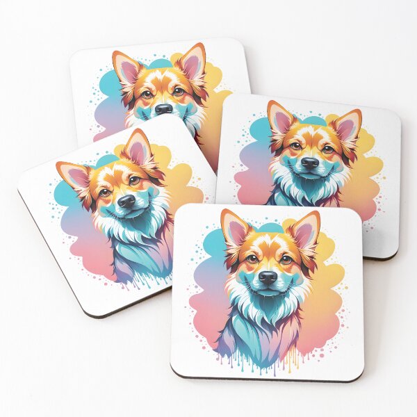 Artikelvorschau, Colorful dog entworfen und verkauft von studiomrska.