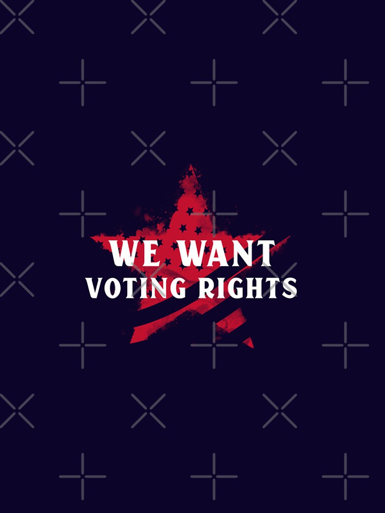 Thumbnail 4 of 4, iPhone Case, We Want Voting Rights. Civil Rights designed and sold by Rebel-Design.