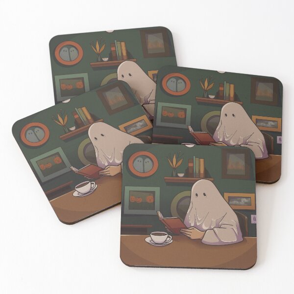 Item preview, Ghost Book Nook designed and sold by chocobuh.