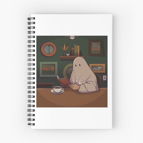 Item preview, Ghost Book Nook designed and sold by chocobuh.