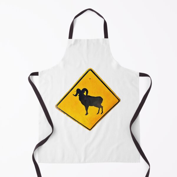 Item preview, Goat Crossing, Mountain Goat Sign, Greatest of All Time, Goat Ram Sign designed and sold by BubbaCommerce.