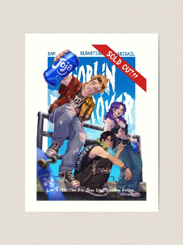 Stardew Valley: Goblin Slayer Faux Band Poster