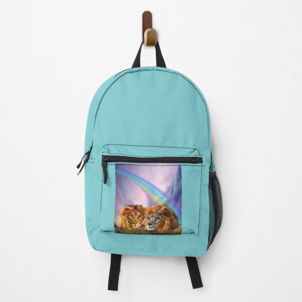 Item preview, Two Lions and a Rainbow designed and sold by Patricia Brown.