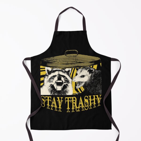 Item preview, Stay Trashy Raccoon Opossum designed and sold by VintageMedatsu.