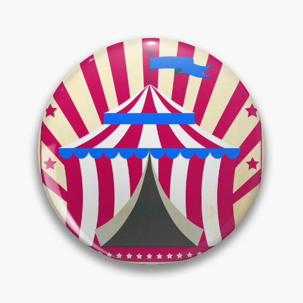 Item preview, Vintage Circus Tent designed and sold by CottageBunny.