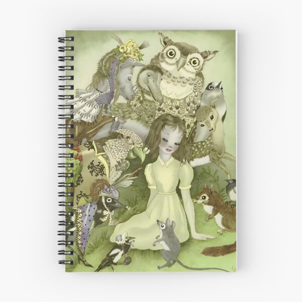 Aperçu de l'œuvre Adrienne Ségur - Alice and the creatures of Wonderland créée et vendue par LovableObjects.